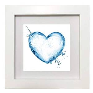 lot 428 image: ZXT-parts 6x6 Picture Frames White Without Mat, 4x4 Picture Frame with Mat, Solid Wood, 2 panels (1 glass, 1 plexiglass), Exquisite Workmanship. Set On The Table, Hang On The Wall, Multi-purpose. - Retail $10