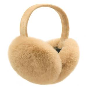 lot 482 image: LCXSHYE Winter Ear muffs Faux Fur Warm Earmuffs Cute Foldable Outdoor Ear Warmers For Women Girls (Deep Khaki) - Retail $10