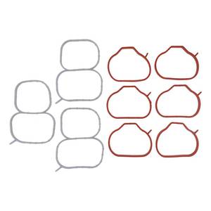 lot 503 image: DriveFix Engine Intake Inlet Manifold Gasket Seal Set Upper and Lower for Hyundai Santa Fe 3.5 2010-2012, Kia Sedona 2011-2014 - Retail $30