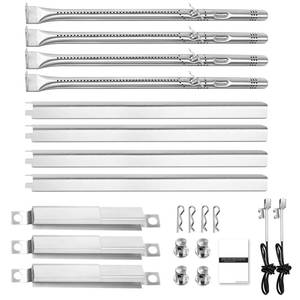 lot 547 image: Grill Replacement Parts for Charbroil Performance 4 Burner 463365021 463365522 463352521, 5 Burner 463450022 463448021 463451022, G325-0002-W1 G327-2100-W1, 15.5 Heat Plate, 15.3 Burner, Igniter - Retail $33