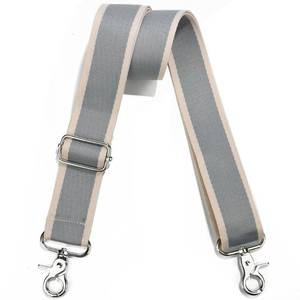 lot 606 image: Purse Strap Adjustable Replacement Crossbody 1.5 Wide Shoulder Straps Silver Hardware Bag Strap Guitar Strap for Canvas Purses Messenger Handbags - Retail $13