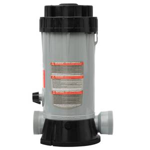 lot 656 image: CL200 Inline Chlorinator Replacement for Hayward CL200EF Chlorine Feeder, Inground Pool Inline Automatic Chlorinator Feeder, High-Grade ABS Material, Easy to Use (2 O-Rings) - Retail $60