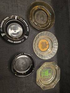 lot 5088 image: Casino Hotel Glass Ashtrays Collection