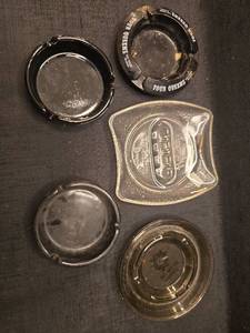 lot 5089 image: Las Vegas Casino Glass Ashtrays Collection