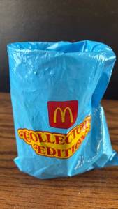 lot 40590 image: McDonalds Hot Wheels Collectors Edition Glass with Promotional Bag
