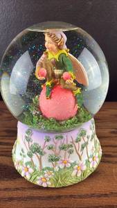 lot 40645 image: James Browne Untold Stories Fairy Snow Globe Music Box