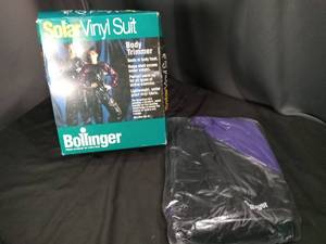 lot 4848 image: Bollinger Solar Vinyl Suit Body Trimmer Exercise Sauna Suit