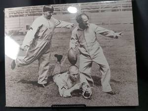 lot 4878 image: Three Stooges Military Comedy Scene Photograph