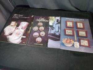 lot 4899 image: Cross Stitch Pattern Books Collection - Banar Designs