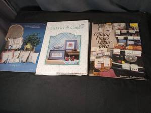 lot 4903 image: Cross Stitch Pattern Books Collection