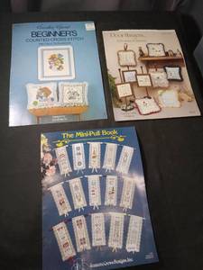 lot 4917 image: Cross Stitch Pattern Books Collection