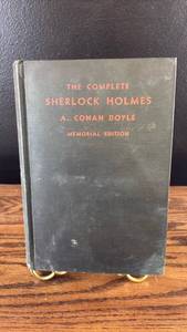 lot 40702 image: The Complete Sherlock Holmes by A. Conan Doyle Memorial Edition