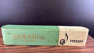 lot 40708 image: Hohner Melodica Soprano 32 Key Wind Instrument with Case
