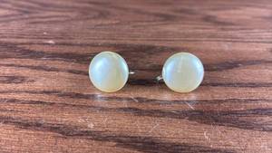 lot 40712 image: Faux Mother of Pearl earrings  and  Set