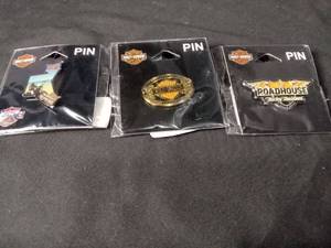 lot 40791 image: Harley Davidson Collectible Pin Set
