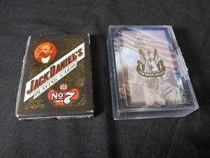 lot 40793 image: Jack Daniels Old No. 7 Playing Cards Set