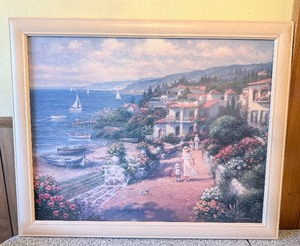 lot 16 image: Coastal Tranquility by artist Ghambaro.