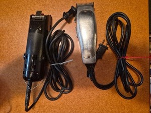 lot 64 image: Vintage Oster & Andis Barber Clippers