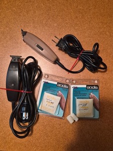 lot 65 image: Andis Trimmers & Replacement Blade Sets