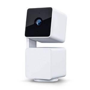 lot 57358 image: Wyze - Cam Pan v3 IndoorOutdoor Wifi, 1080p, PanTiltZoom Security Camera - WHITE - Retail $40