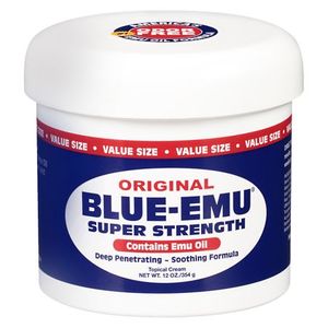 lot 57404 image: Blue-Emu Original Joint and Muscle Cream  OTC Soothes and Supports  12 oz Value Size - Retail $28