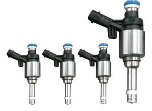 lot 57425 image: 4PCS Fuel Injectors for VW Jetta Passat for Tiguan CC GTI Golf for Audi A3 A4 A6 Q5 Quattro 2.0L FJ1057 06H906036P 06H906036G 06J906036G - Retail $45