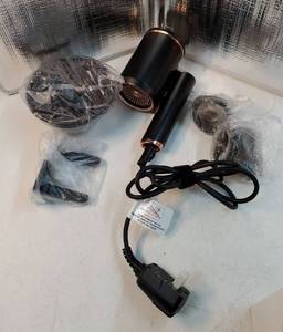 lot 57516 image: Foldable Ionic Blow Dryer  Attachments - Retail $30