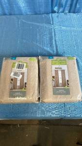 lot 3004 image: JCPenney Home Pembroke Energy Saving Grommet Curtain Panels Set, 50x95