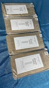 lot 3039 image: Liz Claiborne Lisette Rod Pocket Curtain Panels Set, 4 Pack