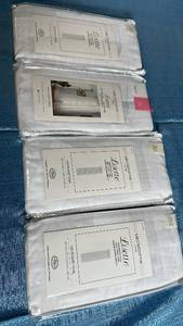 lot 3063 image: Liz Claiborne Lisette White Rod Pocket Curtain Panels Set, Cool White, 60x72