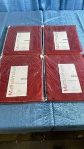 lot 3067 image: Martha Stewart Red Rod Pocket Window Panels Set of 4, Marsala, 60x72