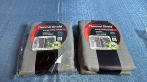 lot 8000 image: Thermal Shield Energy Saving Blackout Curtains