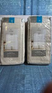 lot 8009 image: JCPenney Home Bayview Grommet Curtain Panels Set