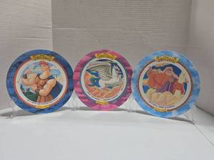 lot 343 image: Disney Hercules Commemorative Plate Collection Set of 3