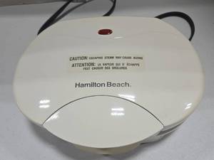 lot 349 image: Hamilton Beach Electric Contact Grill, Pre-owned.