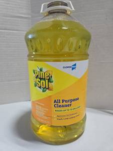 lot 356 image: Pine-Sol All-Purpose Cleaner  Lemon  144 oz  Bottle Retail $43
