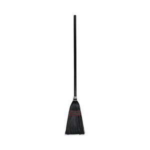 lot 366 image: Boardwalk Tipped Poly Lobby Brooms  Flag Tipped Poly Bristles  38  Overall Length  NaturalBlack Cute Decoration