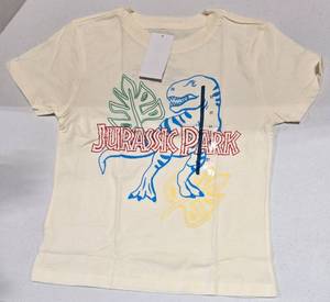 lot 405 image: (2) Jurassic Park Dinosaur T-Shirt Size 5T