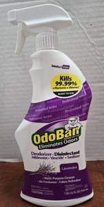 lot 416 image: OdoBan RTU Odor Eliminator  Lavender Scent  32oz Spray Bottle
