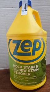 lot 417 image: Mold Stain And Mildew Stain Remover  1 Gal Bottle