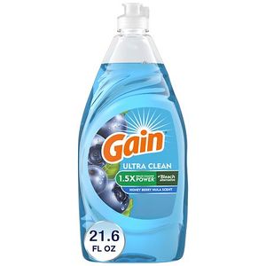 lot 430 image: Gain Ultra Liquid Dish Soap, Honey Berry Hula, 21.6 fl oz New