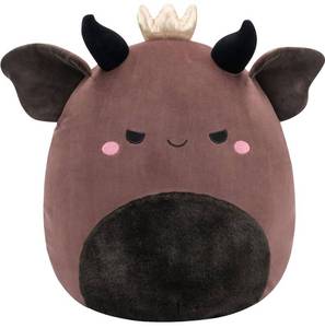 lot 9015 image: Squishmallows Original 16-Inch Ambergris Burgundy Goblin King - Official Jazwares Plush (Large)
