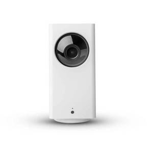 lot 9081 image: Wyze - Pan v2 Indoor Wired 1080p HD Securtiy Camera - White
