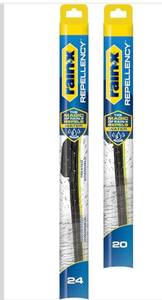 lot 9095 image: Rain-X 810347 Repellency Water Repellent Wiper Blades, 24 & 20 Windshield Wipers, All Weather Streak-Free for Enhanced Visibility wWater Repellency Formula Amazon Exclusive