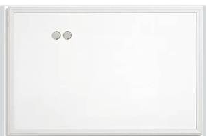 lot 9111 image: U Brands Farmhouse Board, Dry Erase White Board with White Frame 20 x 30 (2993U00-04)