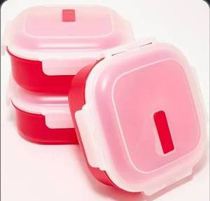 lot 9124 image: LocknLock S3 Instant Cook Divided Container w Vented Lids