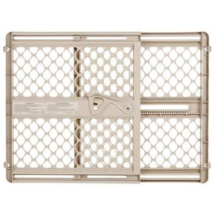 lot 9177 image: Toddleroo by North States 42 Wide Supergate Ergo Baby Gate, Made in USA For Doorways or stairways. Includes Wall Cups. Pressure or Hardware Mount. 26 - 42 Wide (26 Tall, Sand) (B01HG7E5R8)