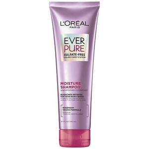 lot 4638 image: LOreal Paris EverPure Moisture Rosemary Oil Shampoo for Dry Hair - 8.5 fl oz Paraben-Free, Sulfate-Free, Silicone-Free, Daily Use
