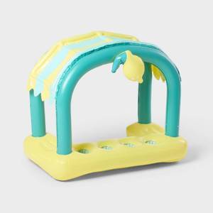 lot 4651 image: Lemonade Cabana - Sun Squad Novelty Water Float, PVC Material - Retail $20