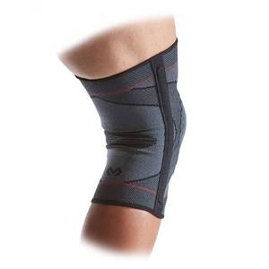 lot 4664 image: McDavid Sport Knee Knit Sleeve with Buttress and Stays - Gray - LXL - Retail $30